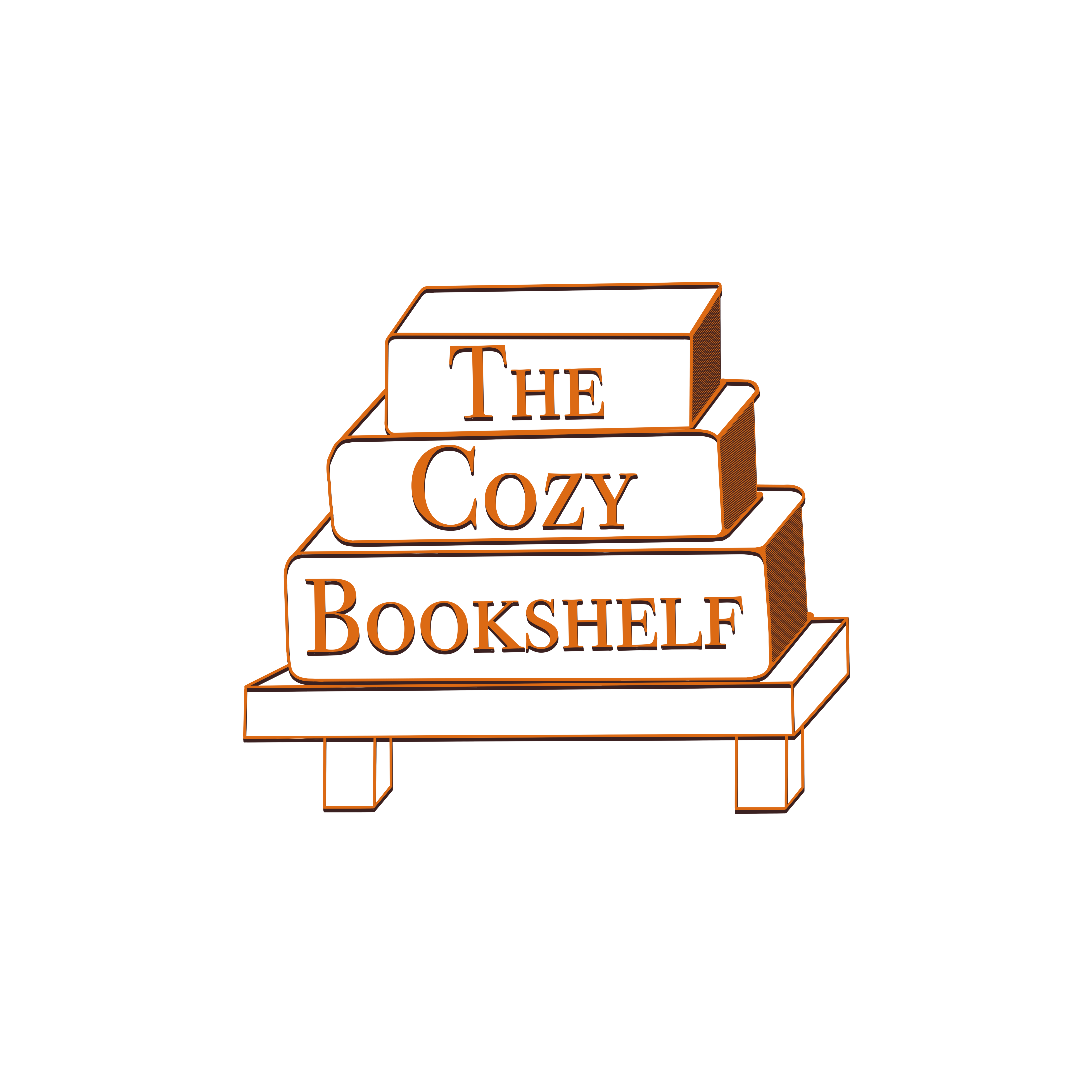 The Cozy Bookshelf Logo