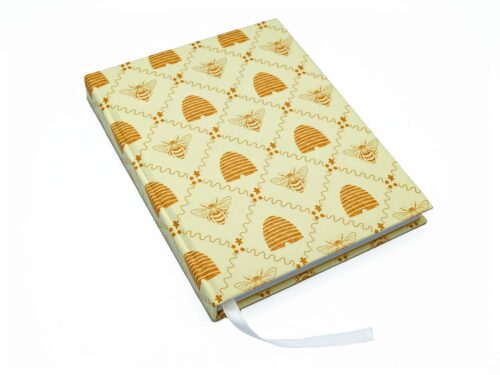 Handmade Journal with Bees